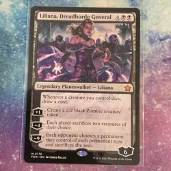 Liliana, Dreadhorde General (REGULAR) x1 - MTG Foundations FDN #176 - Image 1