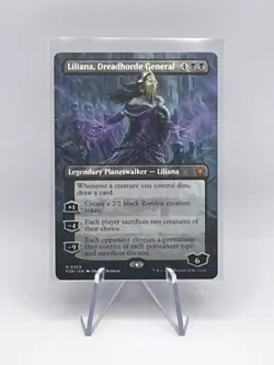 MTG Foundations - Liliana, Dreadhorde General - Borderless Regular -Mythic 0359 - Image 2