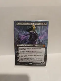 Liliana, Dreadhorde General (Borderless) Foundations Regular Near Mint - Image 1