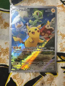 Pikachu - 027 (Pokemon Center Exclusive) 027 Sv: Scarlet & Violet Promo Cards... - Image 1