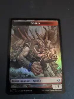 Goblin / Treefolk Double-Sided Token (Foil) - Lorwyn Eclipsed ECL - MTG NM - Image 1