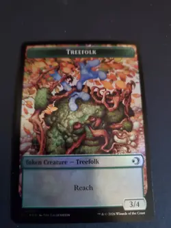 Goblin / Treefolk Double-Sided Token (Foil) - Lorwyn Eclipsed ECL - MTG NM - Image 2