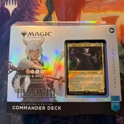 Brand New Sealed MTG Final Fantasy Collector Commander Deck Scions & Spellcraft - Image 1