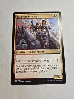 Inspiring Veteran Throne of Eldraine Regular - Image 1