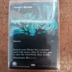 Nature's Rythm BORDERLESS *FOIL* Tarkir Dragonstorm - Image 2