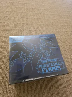 Pokemon TCG Mega Evolution Phantasmal Flames Elite Trainer Box ETB Sealed New - Image 1