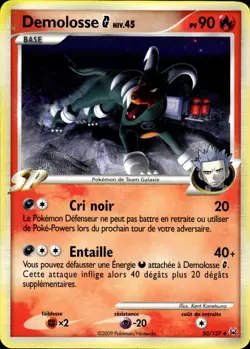 carte Pokemon 50/127 Demolosse [G] Lv.45 90 PV Platine FR - Image 1