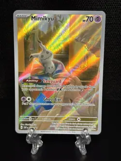 Pokemon Mimikyu 075 Sv: Scarlet & Violet Promo Holo Paldean Fates NM - Image 1