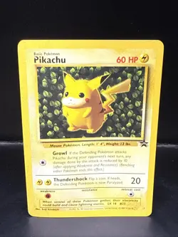 Pokemon TCG Pikachu Wizards Black Star Promos Rare Pokemon BS - Image 2