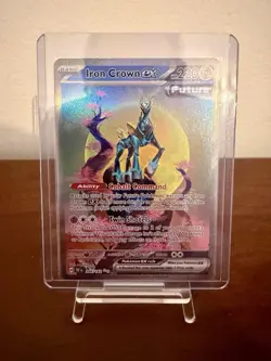 Iron Crown EX 206/162 SIR Temporal Forces Pokemon TCG NM - Image 1