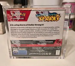 Pokemon Surging Sparks Sealed Booster Box With Acrylic Case - Image 3
