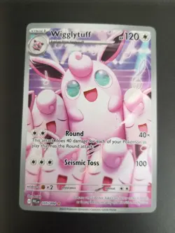 Wigglytuff 105/094 Pokemon Phantasmal Flames Illustration Rare NM - Image 1