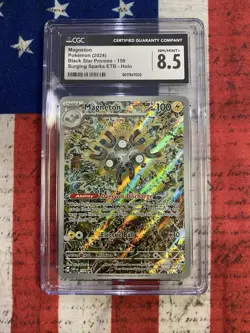 Pokemon Magneton 159 Sv: Scarlet & Violet Promo Holo CGC 8.5 2024 - Image 1