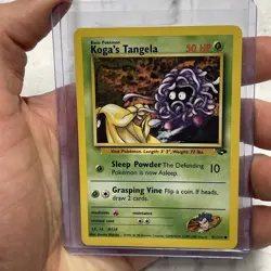 Koga's Tangela 81/132 Common Pokemon TCG Gym Challenge NM Near Mint Vintage WOTC - Image 1