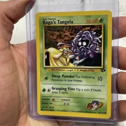 Koga's Tangela 81/132 Common Pokemon TCG Gym Challenge NM Near Mint Vintage WOTC - Image 2
