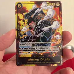 OP10-118 Monkey.D.Luffy SEC Alt Art One Piece TCG English Edition - Royal Blood - Image 2