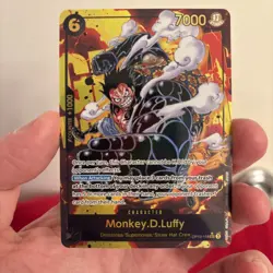 OP10-118 Monkey.D.Luffy SEC Alt Art One Piece TCG English Edition - Royal Blood - Image 4
