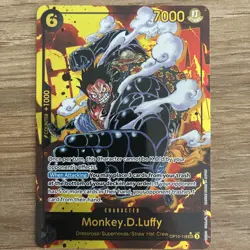 OP10-118 Monkey.D.Luffy SEC Alt Art One Piece TCG English Edition - Royal Blood - Image 1