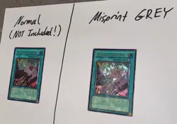 Yu-Gi-Oh! MISPRINT GREY Mark of the Rose CSOC-EN047 Ultimate Rare 1st Edition LP - Image 2