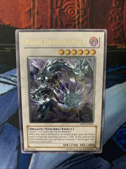 Yu-Gi-Oh! Moon Dragon Quilla ABPF-EN043 Ultimate Rare Unlimited NM - Image 3