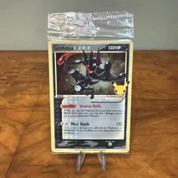 Pokemon TCG Greninja Gold Star SWSH144 25th Celebrations Sealed Promo - Image 1