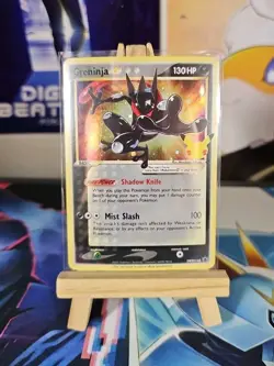 Pokemon TCG - Greninja Gold Star SWSH144 Celebrations 25th Promo Card LP - Image 1