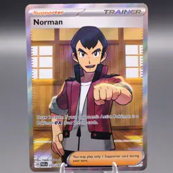 Norman 237/182 Ultra Rare SV04: Paradox Rift Pokemon TCG NM - Image 1