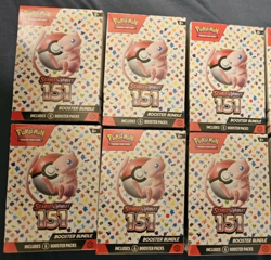Lot of x6 Pokemon Scarlet & Violet 151 Booster Bundle Factory Sealed NEW - Image 1