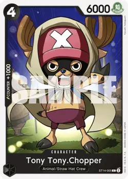 One Piece Tony Tony.Chopper (ST14-005/18) Starter Deck 14 3D2Y NM - Image 1