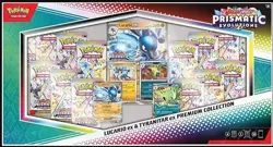 Pokemon TCG: Prismatic Evo Lucario Tyranitar Ex Premium Collection Sealed Box - Image 1