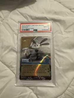Disney Oswald the Rabbit Lorcana EN 2024 D23 Collection Foil #06 PSA 10 Gem MT - Image 1