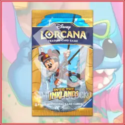 Disney Lorcana TCG: Into the Inklands Booster | FACTORY SEALED Pack - Image 1