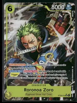 Roronoa Zoro (Full Art) ST29-014 - One Piece TCG Starter Deck 29: Egghead SR - Image 1