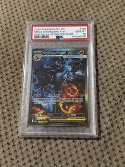Pokemon 2025 Mega Charizard X ex 125/094 SIR Phantasmal Flames GEM MINT PSA 10 - Image 1