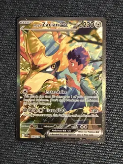 Hop's Zacian ex 186/159 Journey Together Special Illustration Rare Pokemon MINT! - Image 1