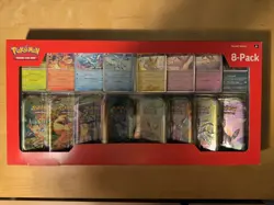 Pokemon TCG Prismatic Evolutions Costco 8 Mini-Tin Bundle New Sealed - Image 1