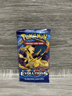 Pokemon TCG XY Evolutions Booster Pack - Factory Sealed - Charizard Artwork 2016 - Image 1