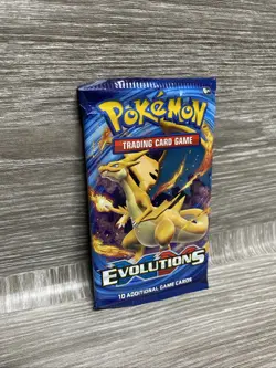 Pokemon TCG XY Evolutions Booster Pack - Factory Sealed - Charizard Artwork 2016 - Image 3