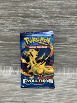 Pokemon TCG XY Evolutions Booster Pack - Factory Sealed - Charizard Artwork 2016 - Image 1