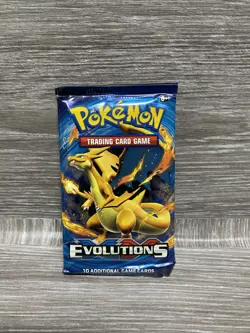 Pokemon TCG XY Evolutions Booster Pack - Factory Sealed - Charizard Artwork 2016 - Image 1
