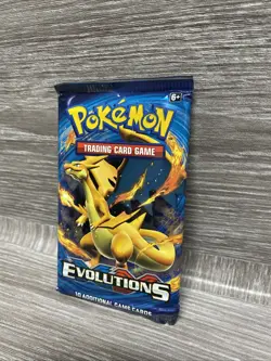 Pokemon TCG XY Evolutions Booster Pack - Factory Sealed - Charizard Artwork 2016 - Image 2
