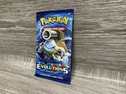 Pokemon TCG XY Evolutions Booster Pack - Factory Sealed - Blastoise Artwork 2016 - Image 2