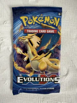 Pokemon TCG XY Evolutions Booster Pack - Factory Sealed - Charizard Artwork 2016 - Image 2