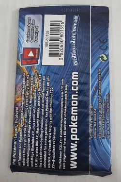 Pokemon TCG XY Evolutions Booster Pack - Factory Sealed - Charizard Artwork 2016 - Image 2