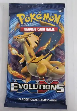 Pokemon TCG XY Evolutions Booster Pack - Factory Sealed - Charizard Artwork 2016 - Image 3