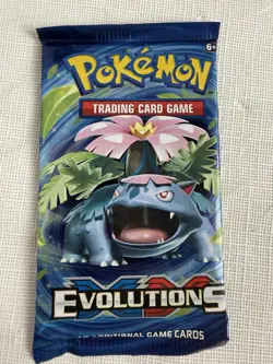 2016 Pokemon TCG XY Evolutions Factory Sealed Booster Pack - Venusaur Artwork - Image 2