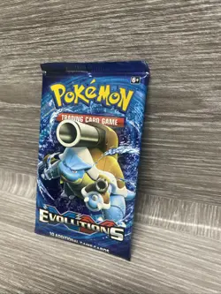 Pokemon TCG XY Evolutions Booster Pack - Factory Sealed - Blastoise Artwork 2016 - Image 2
