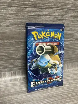 Pokemon TCG XY Evolutions Booster Pack - Factory Sealed - Blastoise Artwork 2016 - Image 3