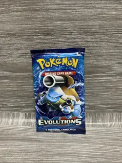 Pokemon TCG XY Evolutions Booster Pack - New & Sealed - Blastoise Artwork 2016 3 - Image 1