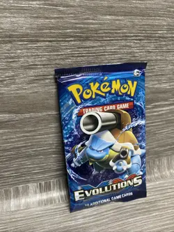 Pokemon TCG XY Evolutions Booster Pack - New & Sealed - Blastoise Artwork 2016 3 - Image 2